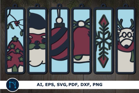 3D Layer Christmas Bookmark SVG Bundle Review