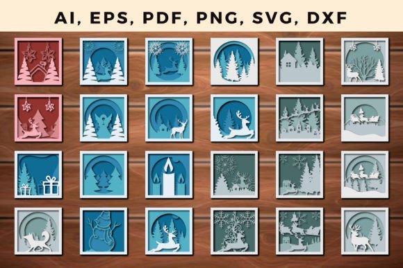 Christmas 3D SVG Bundle: A Publisher's Review