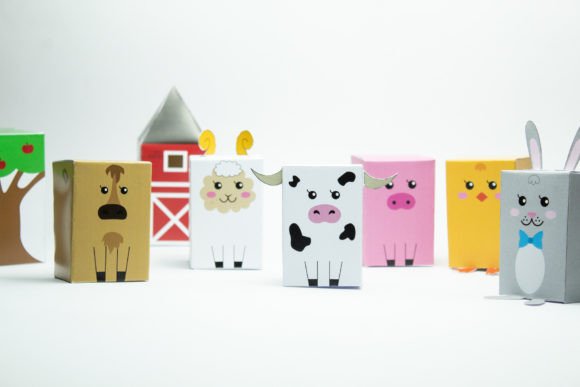 Farm Paper Boxes Toy Set: A Designer Review