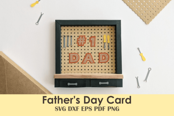 Father s Day Card - Tool Shadow Box Review