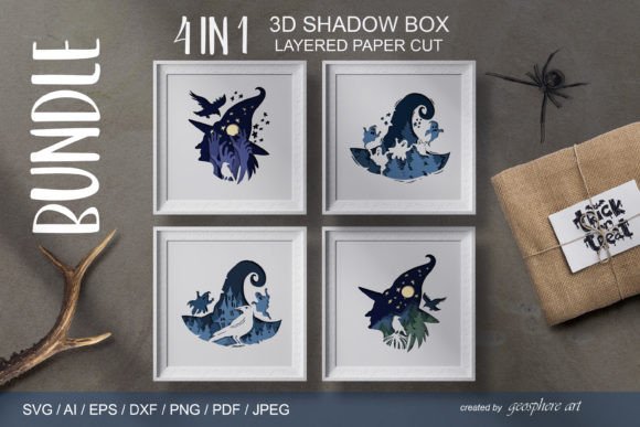Halloween 3D SVG Bundle for Pro Designers