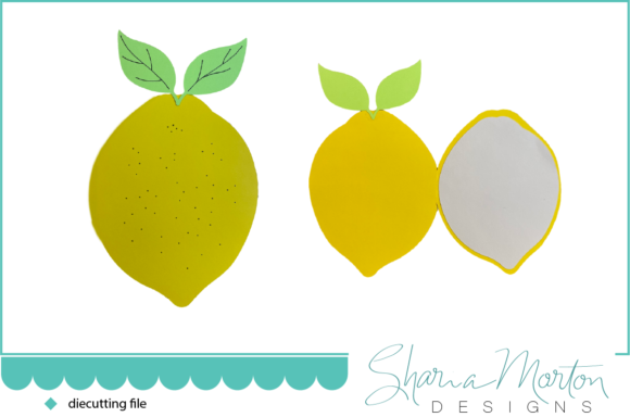 Lemon Greeting Card 3D SVG Shapes Review