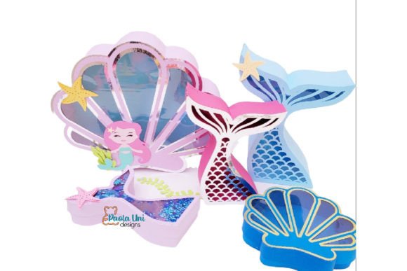 Mermaid Shell 3D SVG Shapes Review