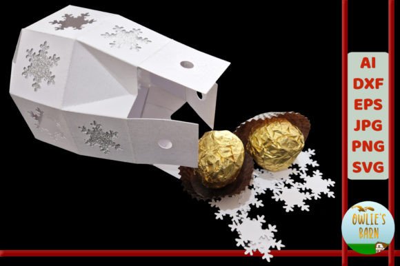Ornament-Box with Snowflake Cutouts: A 3D SVG Christmas Review