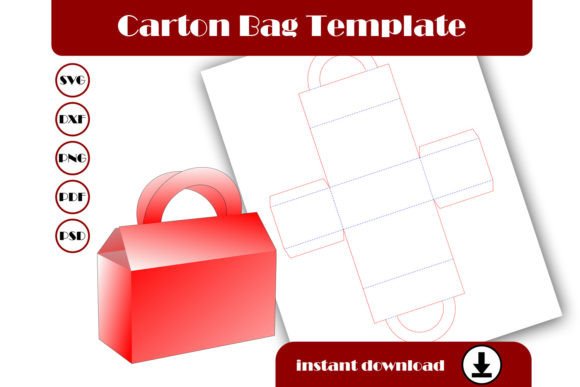 Paper Bag & Gift Box 3D SVG Shapes Review