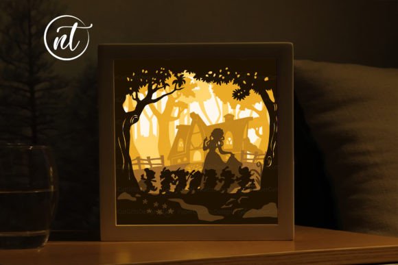 Princess Shadow Light Box: 3D SVG Review