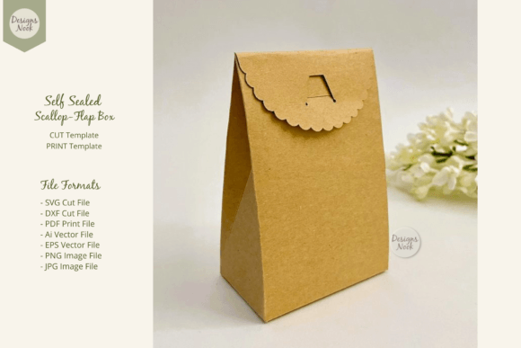 Self-Sealed Gift Bag: 3D SVG Shapes Review