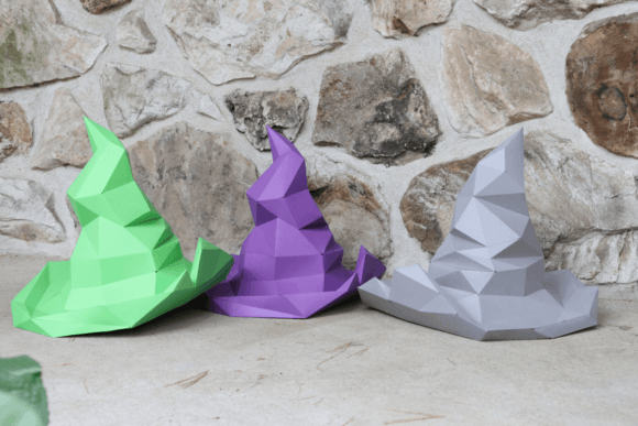Sorcerer's Hat Paper Sculpture: 3D SVG Objects Review