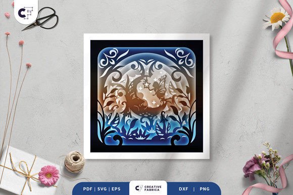Spring Fairy with Moon 3D Shadow Box Review