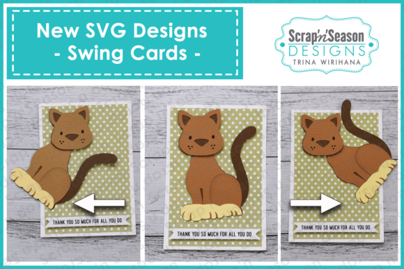Swing Card - Cat: 3D SVG Shapes Review