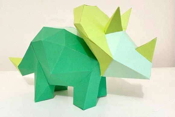 Triceratops Paper Sculpture: A Designer Review